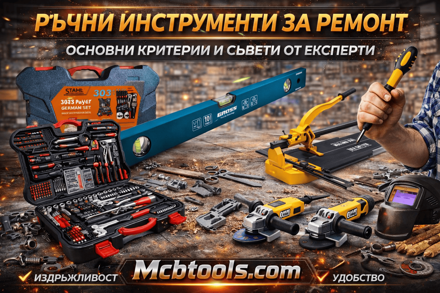 Ръчни инструменти за ремонт | mcbtools.com