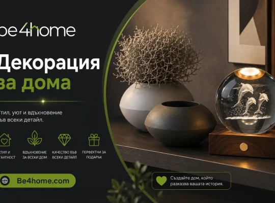 Декорация и аксесоари за дома | be4home.com