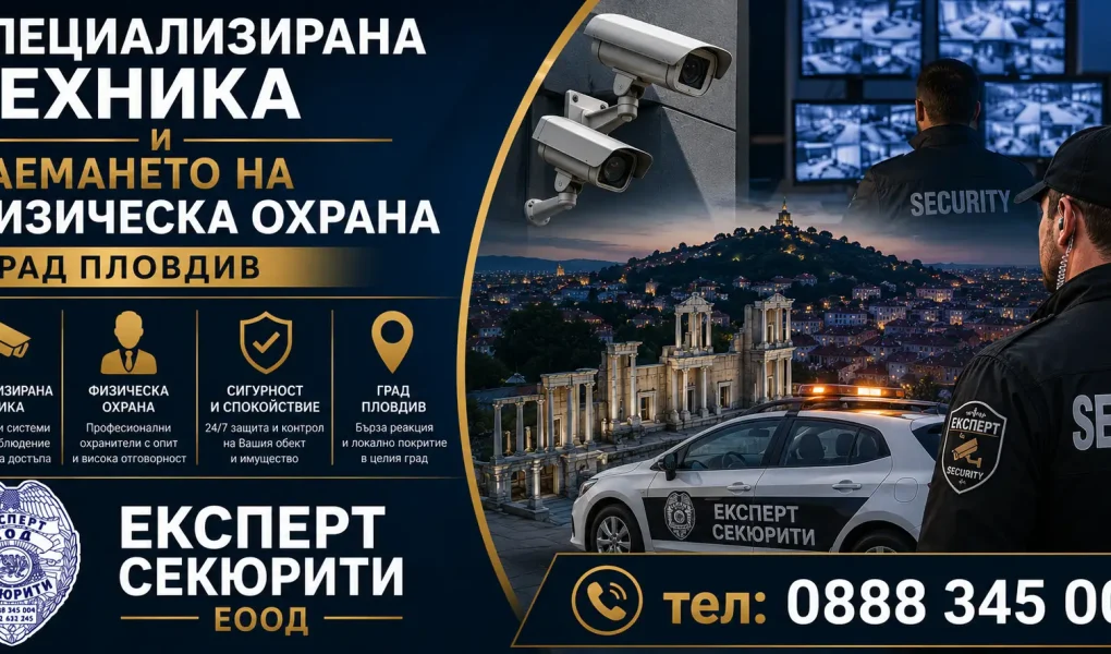 специализирана техника и наемането на физическа охрана | expertsecurity.bg