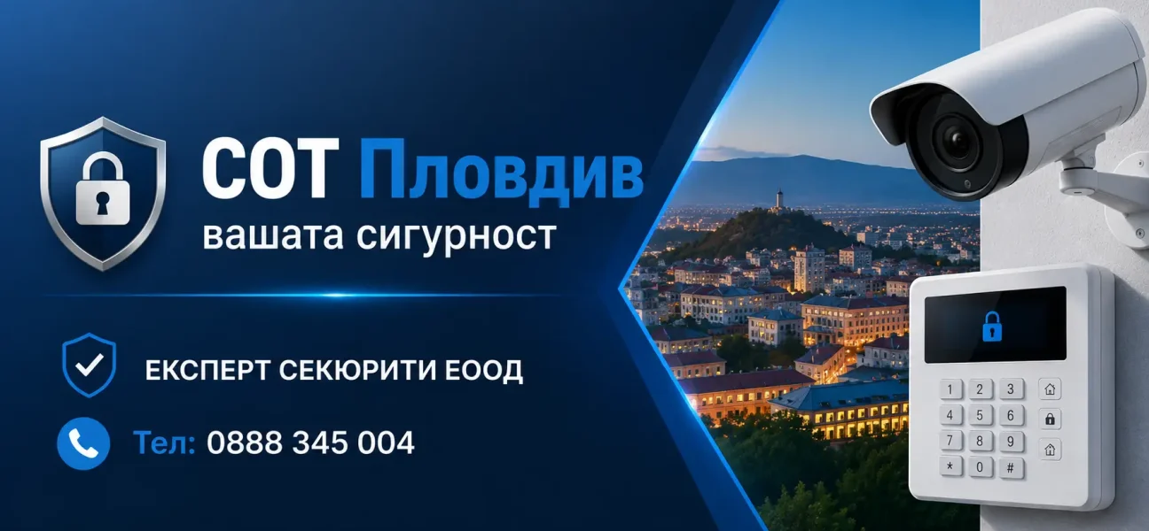 СОТ Пловдив вашата сигурност Експерт Секюрити ЕООД
